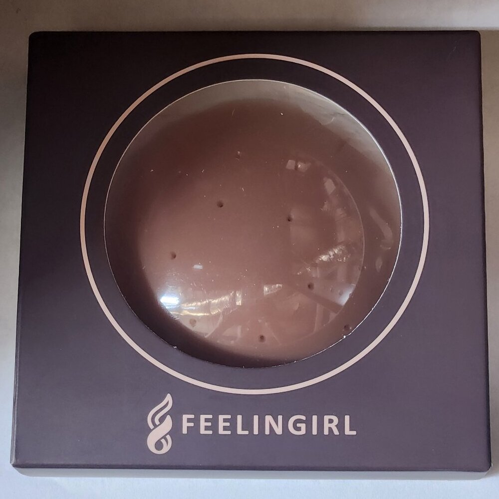 FeelinGirl Self Adhesive Bra Dark Skin MEDIUM 100% Silicone